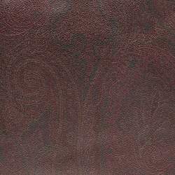 Pre Owned Etro Brown Paisley Print Coated Canvas Shoulder Bag