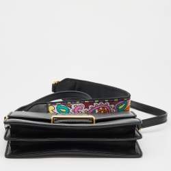 مملوكة مسبقًا Etro Black Leather Shoulder Bag
