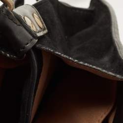 Pre Owned Etro Multicolor Printed Leather Crossbody Bag