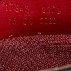 Pre Owned Etro Brown Paisley Print Coated Canvas and Leather Crossbody Bag