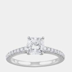 Pre Owned 1.23ct 14k White Gold Lab Grown Diamond Engagement Ring US 7