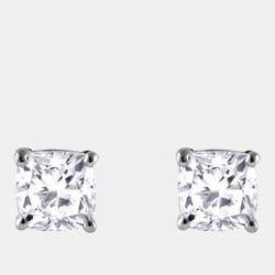 Pre Owned 0.95ct 14k White Gold Lab Grown Diamond Basic Stud Earring