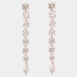Pre Owned 5.7ct 14k White Gold Lab Grown Diamond Fashion Earring