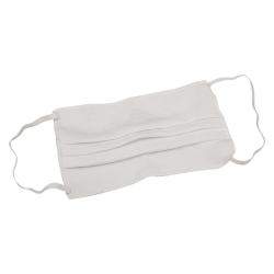 Pre Owned Non-Medical Handmade White Cotton Face Mask - Pack Of 10 (Available for UAE Customers Only)