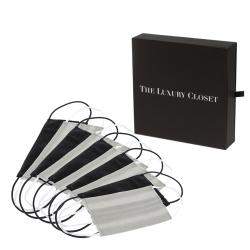 Non-Medical Reusable Grey and Black Face Mask - Pack Of 5 (Available for UAE Customers Only)