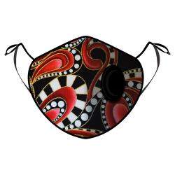 Fine Guard By Caroline Reusable N95 Face Mask, Flamenco Style - Medium (Available for UAE Customers Only)