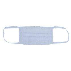 Collars & Cuffs Non-Medical Handmade Mosaic Blue Face Mask (Available for UAE Customers Only)