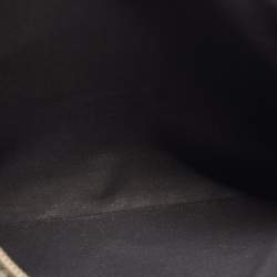 Pre Owned Faure Le Page Green Coated Canvas Ecailles 41 Portfolio Bag