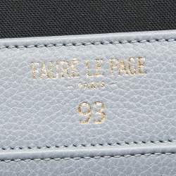 Faure Le Page Navy Blue Coated Canvas Daily Battle 35 Tote