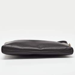 Pre Owned Faure Le Page Multicolor Coated Canvas and Leather Wristlet Pouch