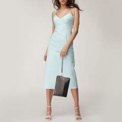 Pre Owned Faure Le Page Multicolor Coated Canvas and Leather Wristlet Pouch