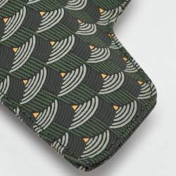 Fauré Le Page Green Coated Canvas and Leather Calibre 18 Pouch