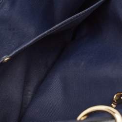 Faure Le Page Blue Jacquard Fabric SagaCity 31 Tote