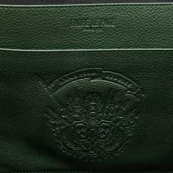 Pre Owned Faure Le page Green Coated Canvas and Leather Daily Battle 35 Tote