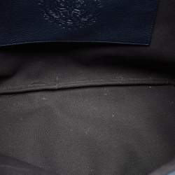 Faure Le Page Navy Blue Coated Canvas Daily Battle Tote