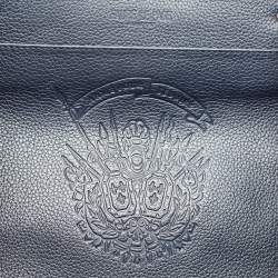 Faure Le Page Navy Blue Coated Canvas Daily Battle Tote
