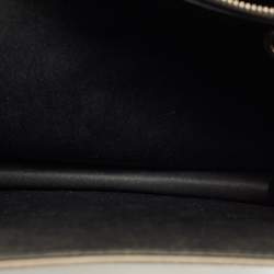 Faure Le Page Beige/Choco Brown Leather Parade Top Handle Bag