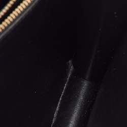 مملوكة مسبقًا Faure Le Page Parade Green Coated Canvas and Alligator Top Handle Bag