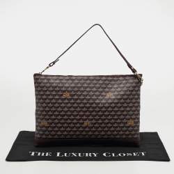 Pre Owned Faure Le Page Ivress Red Coated Canvas Pochette Zip 33