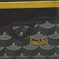 مملوكة مسبقًا حافظة بطاقات فور لو باج جانغستا 4 سي سي قماش وكانفس رمادي مقوى وجلد