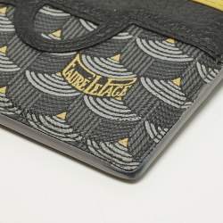 مملوكة مسبقًا حافظة بطاقات فور لو باج جانغستا 4 سي سي قماش وكانفس رمادي مقوى وجلد