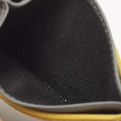 مملوكة مسبقًا حافظة بطاقات فور لو باج جانغستا 4 سي سي قماش وكانفس رمادي مقوى وجلد