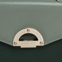 مملوكة مسبقًا Faure Le Page Two Tone Leather Parade 19 Top Handle Bag