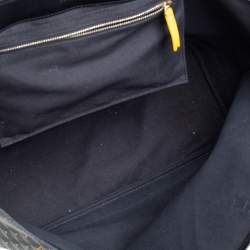Pre Owned Faure Le Page Black Coated Canvas and Leather Daily Battle Tote