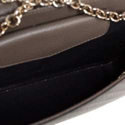 Faure Le Page Olive Green Leather and Coated Canvas Calibre 27 Top Handle Bag