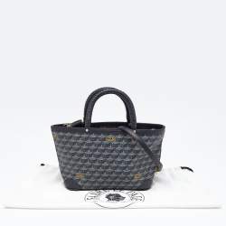 Faure Le Page Black Coated Canvas and Leather Daily Battle 19 Crossbody Bag