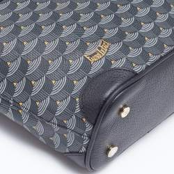 Faure Le Page Black Coated Canvas and Leather Daily Battle 19 Crossbody Bag