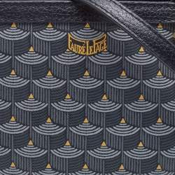 Faure Le Page Black Coated Canvas and Leather Daily Battle 19 Crossbody Bag