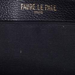 Faure Le Page Black Coated Canvas and Leather Daily Battle 19 Crossbody Bag