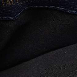 Faure Le Page Blue Coated Canvas Caliber 18 Wristlet Pouch