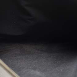 Faure Le Page Grey Coated Canvas and Leather Pouch