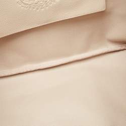Faure Le Page Light Pink/Beige Coated Canvas and Leather Daily Battle 41 Tote