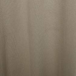 Pre Owned Fear of God Beige Logo Print Cotton Maxi Dress M