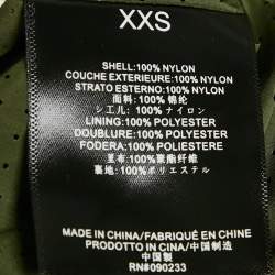 Fear of God Green Nylon Ripstop Running Shorts XXS