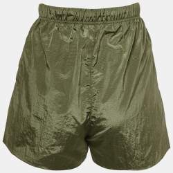 Fear of God Green Nylon Ripstop Running Shorts XXS