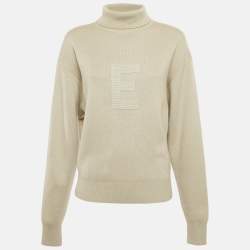 مملوكة مسبقًا سويتر فير أوف جود أساسيات تريكو بشعار بيج برقبة عالية صغير