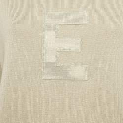 مملوكة مسبقًا سويتر فير أوف جود أساسيات تريكو بشعار بيج برقبة عالية صغير