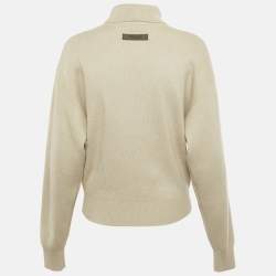 مملوكة مسبقًا سويتر فير أوف جود أساسيات تريكو بشعار بيج برقبة عالية صغير