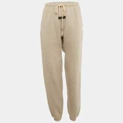Pre Owned Essentials Fear of God Beige Cotton Sweatpants XS