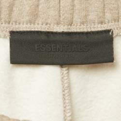 Pre Owned Essentials Fear of God Beige Cotton Sweatpants XS
