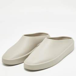 Fear of God Grey Rubber Flat Mules Size 42