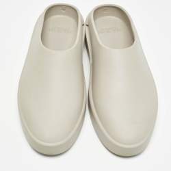 Fear of God Grey Rubber Flat Mules Size 42