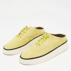 Fear of God Green Suede 101 Backless Sneakers Size 38