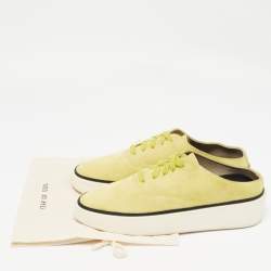 Fear of God Green Suede 101 Backless Sneakers Size 38