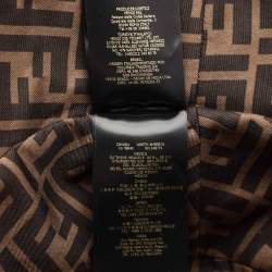 Fendi X Versace Multicolor FF Baroque Print Silk Bucket Hat