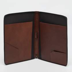 Fendi Tobacco Zucca Coated Canvas Documents Holder